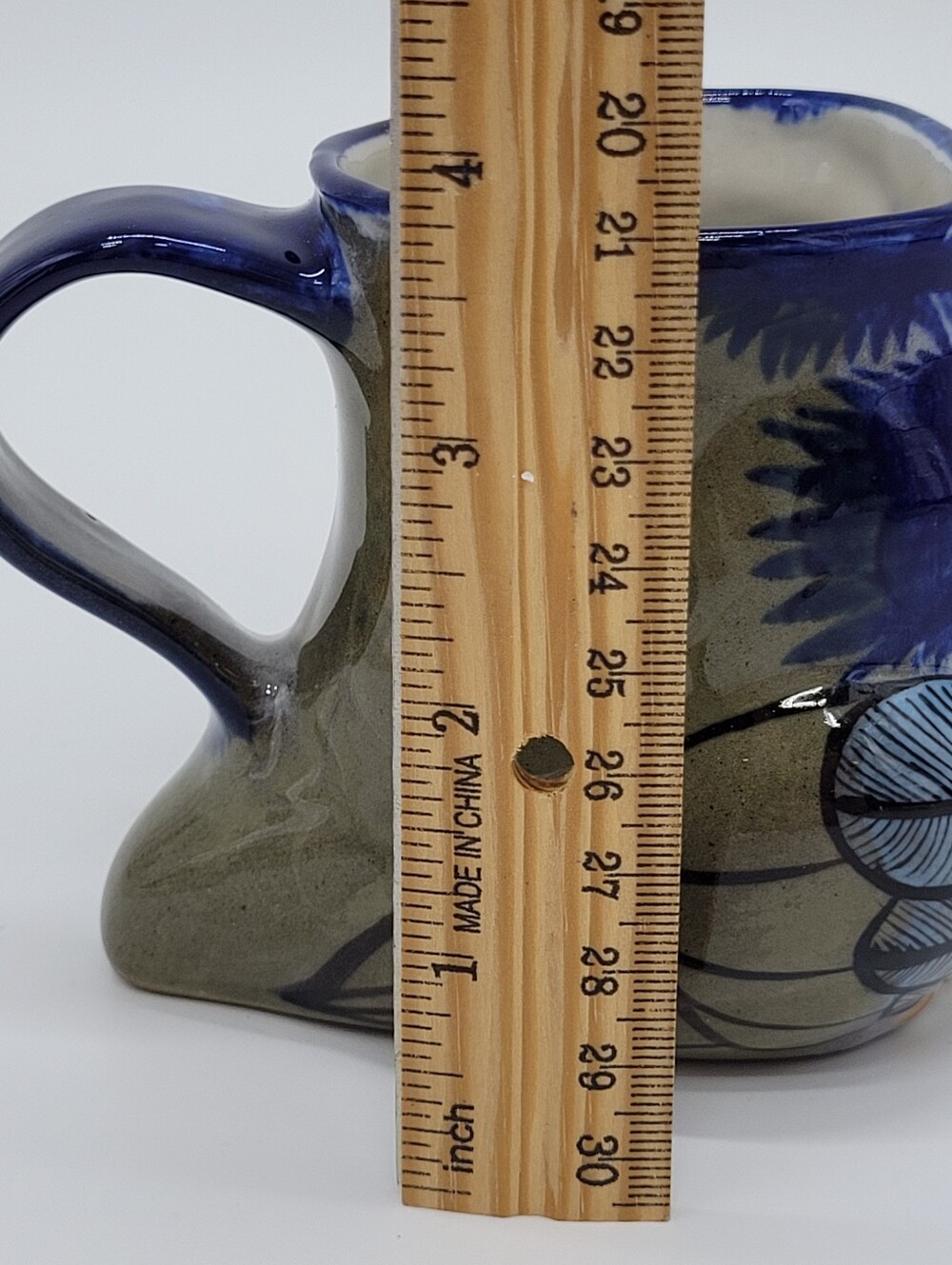 Fair Trade Owl Ceramic Pottery Coffee Mug Ken Edwards Trained Guatemalan Artisan - Picture 12 of 13